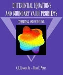 Differential Equations and Boundary Value Problems: Computing and Modeling; Charles Henry Edwards, David E. Penney; 1996