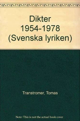 Dikter 1954-1978Svenska lyriken