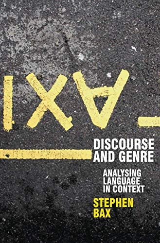 Discourse and genre : analysing language in context
