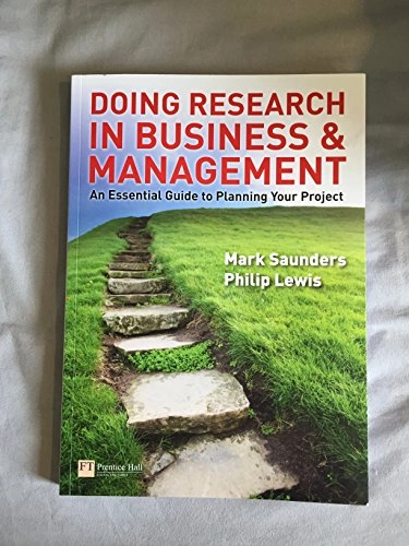 Doing research in business and management : an essential guide to planning your project