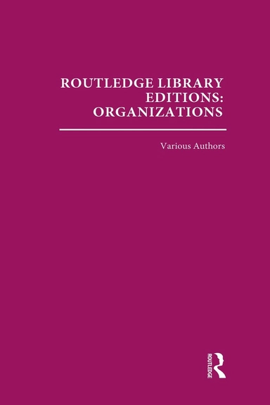 Doing research in organizations; Alan. Bryman; 2013
