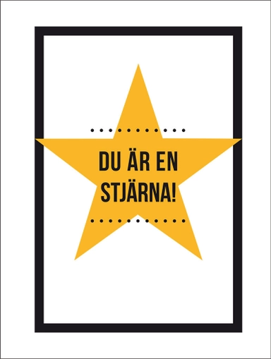 Du är en stjärna!; Giada Nizzoli; 2019