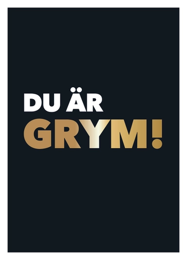 Du är grym!; Emma Eronson; 2021