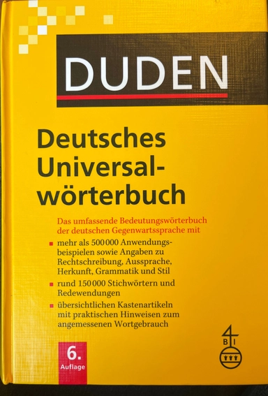 Duden Deutsches Universalwörterbuch