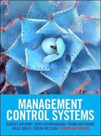 EBOOK: Management Control Systems: European EditionUK Higher Education  Business Accounting