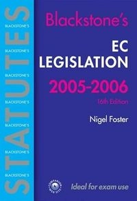 EC Legislation 2005-2006