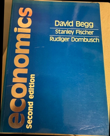 Economics; David Begg; 1987
