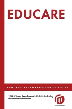 Educare : 2011:1 : tema: Svenska med didaktisk inriktning
