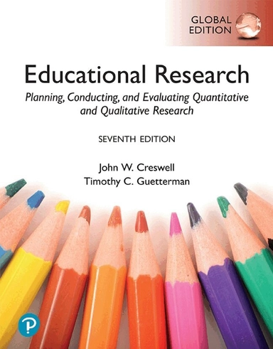 Educational research : planning, conducting, and evaluating quantitative and qualitative research