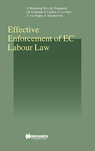 Effective enforcement of EC labour law
