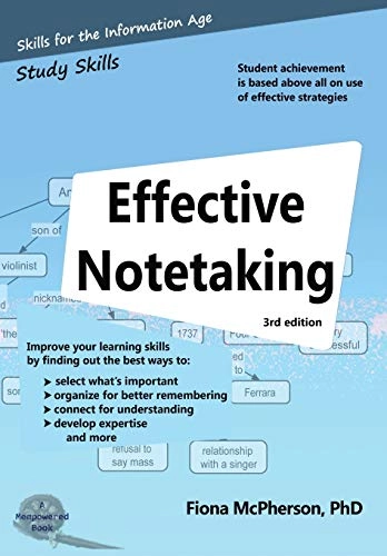 Effective Notetaking; Fiona McPherson; 2018