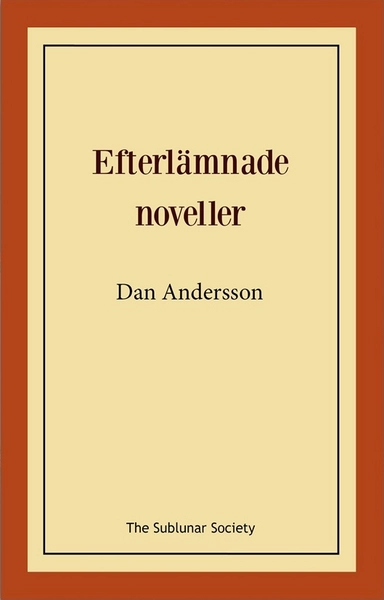 Efterlämnade noveller