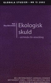 Ekologisk skuld -ett hinder för utveckling