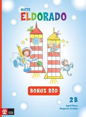 Eldorado, matte 2B Bonus röd, 5-pack; Margareta Forsbäck, Ingrid Olsson; 2009