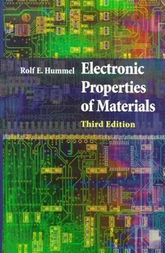 Electronic properties of materials; Rolf E. Hummel; 2001