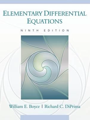 Elementary Differential Equations