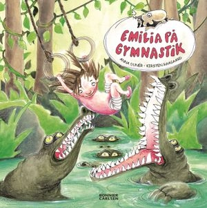 Emilia på gymnastik