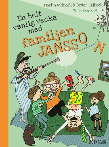 En helt vanlig vecka med familjen Jansson; Martin Widmark, Petter Lidbeck; 2018