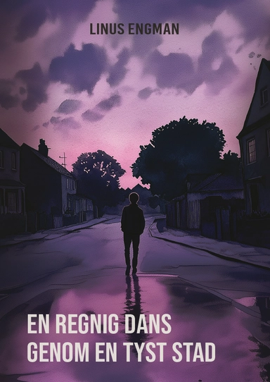 En regnig dans genom en tyst stad