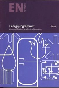 Energiprogrammet : Programmaterial för gymnasieskola. Programmål, kursplaner, betygskriterier och kommentarer.