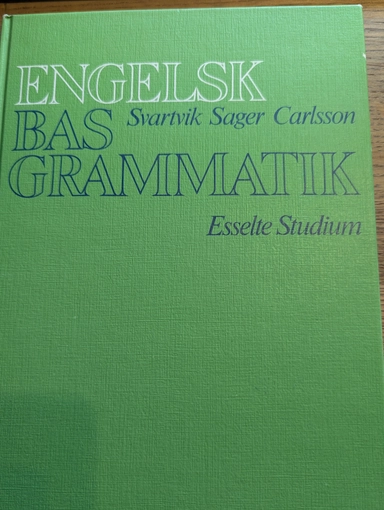 Engelsk basgrammatik · övningsbok 3