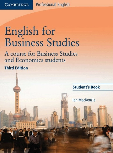 English for business studies : a course for business studies and economics students. · Student's book