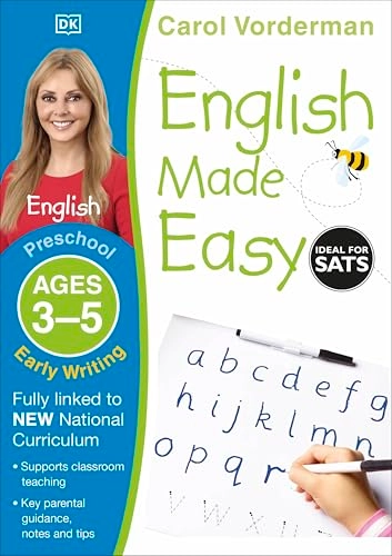English Made Easy Early Writing Ages 3-5 Preschool; Carol Vorderman; 2014