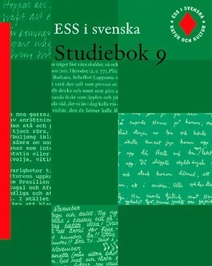 ESS i svenska 9 Studiebok 9 