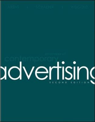 Essentials of contemporary advertising; William F. Arens; 2009
