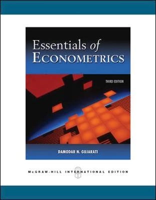 Essentials of econometrics