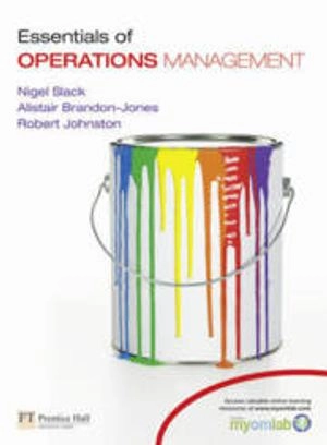 Essentials of operations management; Nigel Slack; 2011