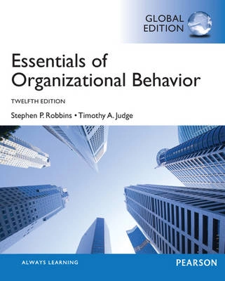 Essentials of organizational behavior; Stephen P. Robbins; 2014