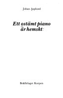 Ett ostämt piano är hemskt