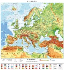 Europa skolkarta på rullgardin 1:3 milj : 1:3M; 2006