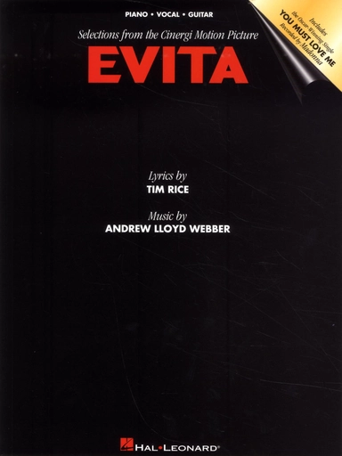 Evita - selections from the motion picture; Hal Leonard; 1999
