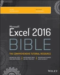 Excel 2016 Bible; John Walkenbach; 2015
