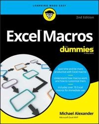 Excel Macros For Dummies; Michael Alexander; 2017