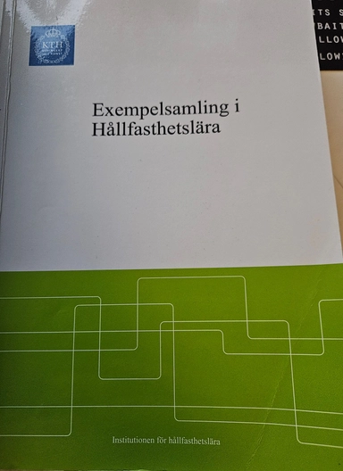 Exempelsamling i hållfasthetslära