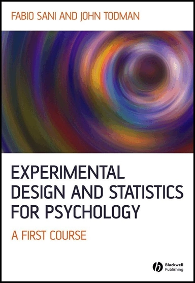 Experimental design and statistics for psychology