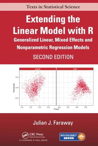 Extending the linear model with R : generalized linear, mixed effects and nonparametric regression models; Julian James. Faraway; 2016
