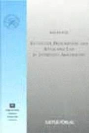 Extinctive Prescription and Applicable Law in Interstate Arbitration; Kaj Hobér; 2001