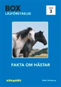 Fakta om hästar; Malin Wedsberg; 2018