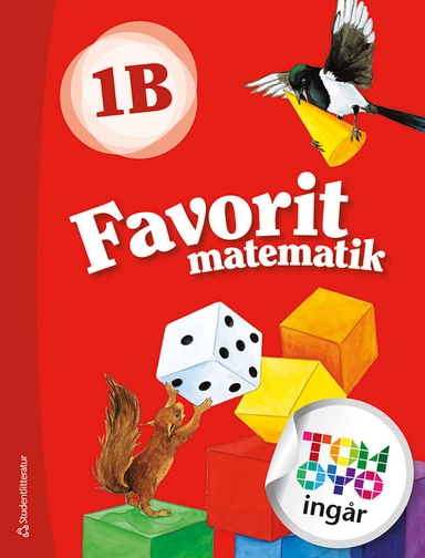 Favorit matematik 1B; Kerttu Ristola, Tiina Tapaninaho, Lea Suvenranta; 2023