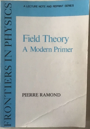 Field theory : a modern primer; Pierre Ramond; 1981