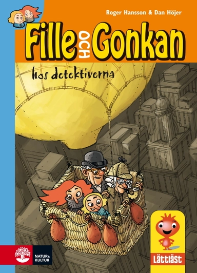 Fille och Gonkan hos detektiverna; Roger Hansson, Dan Höjer; 2015