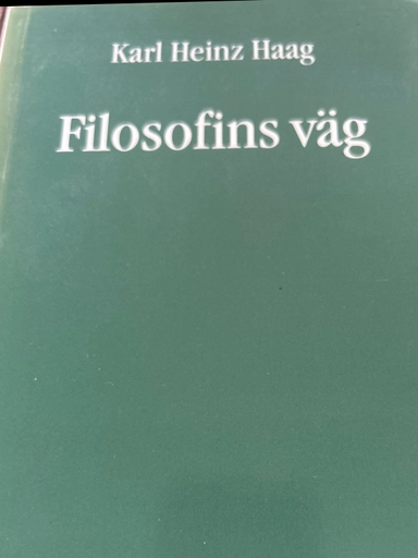Filosofins väg; K-H Haag; 1989