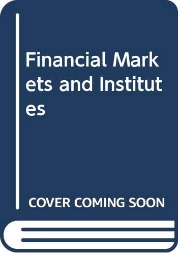 Financial markets and institutions; Frederic S. Mishkin; 2000
