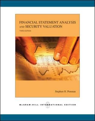 FINANCIAL STATEMENT ANALYSIS AND SECURITY VALUATION