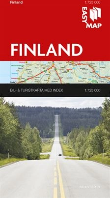 Finland EasyMap : 1:725000; Norstedts kartor; 2015
