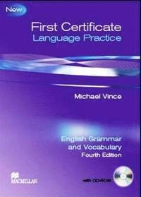 First Certificate Language Practice Student's Book +key Pack; Michael Vince; 2009